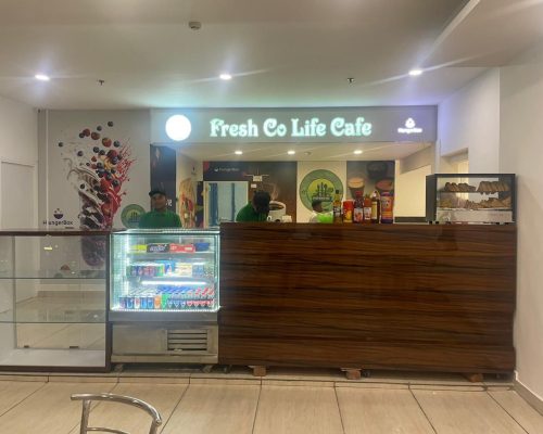 Inside Tuck shop cafe